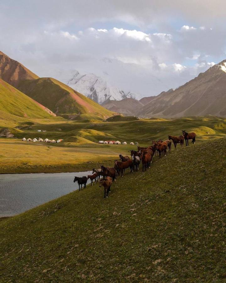 Pamir Nomad Yurt Camp Hotel Kara-Kavak Exterior foto